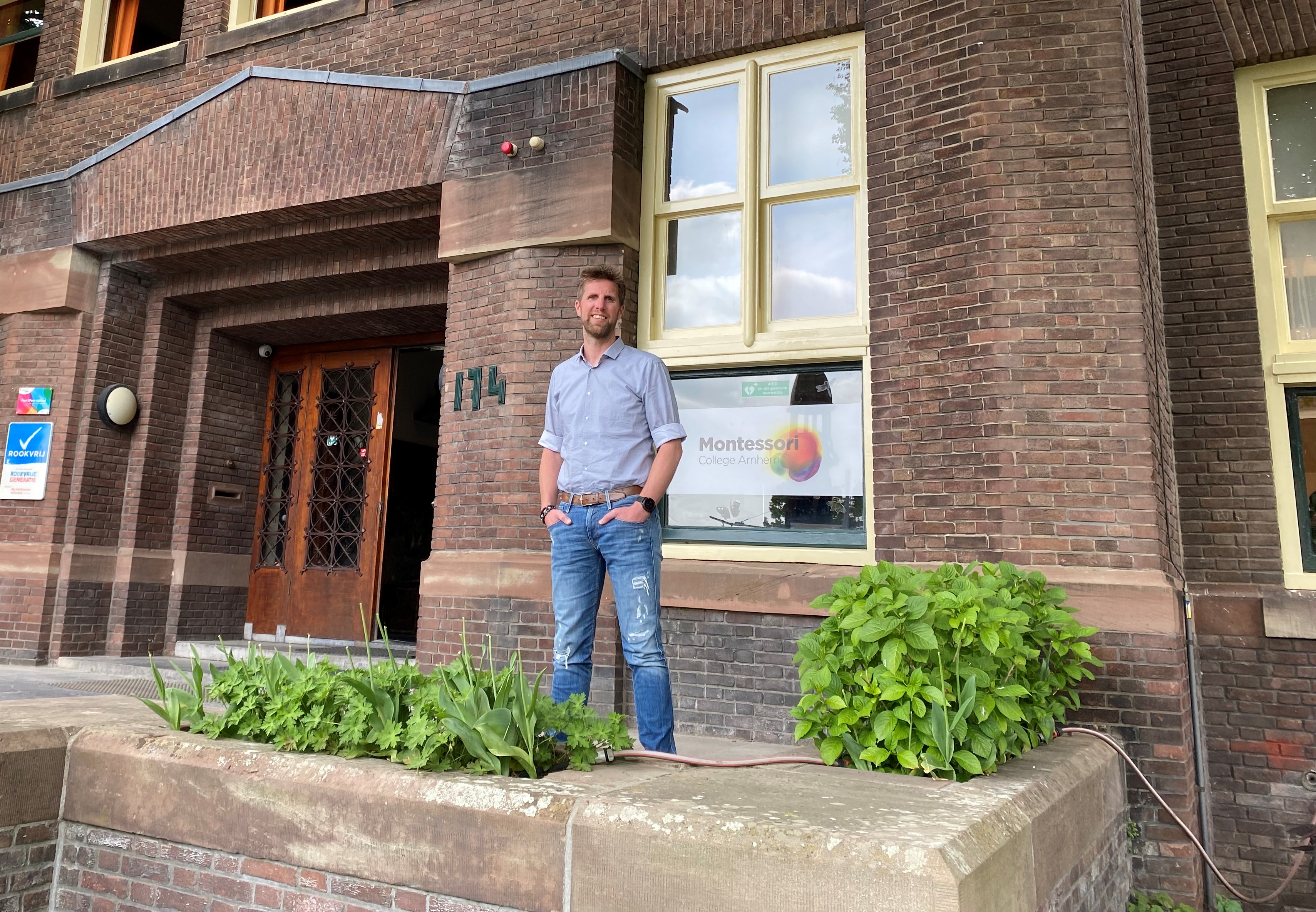 De 100-dagen-ervaring van Sander Cok, afdelingsleider bij het Montessori College Arnhem.